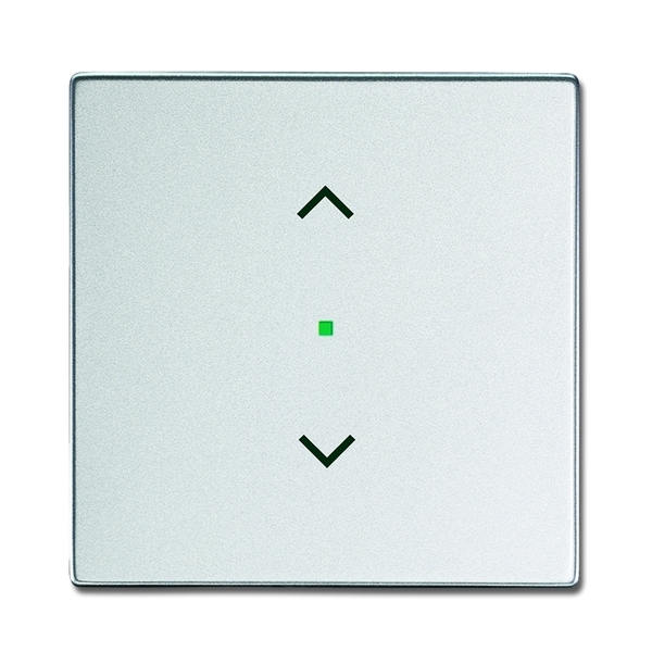 KLAWISZ ŻALUZJOWY 1-KROTNY -FREE@HOME, Future® linear, aluminowo srebrny