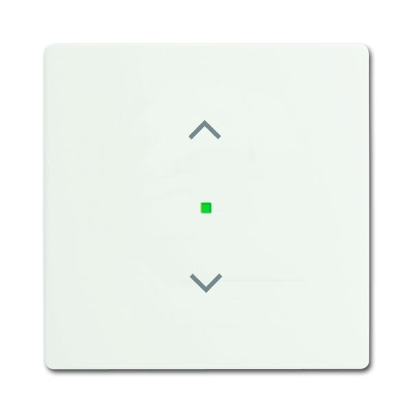 KLAWISZ ŻALUZJOWY 1-KROTNY -FREE@HOME, Future® linear, biały mat