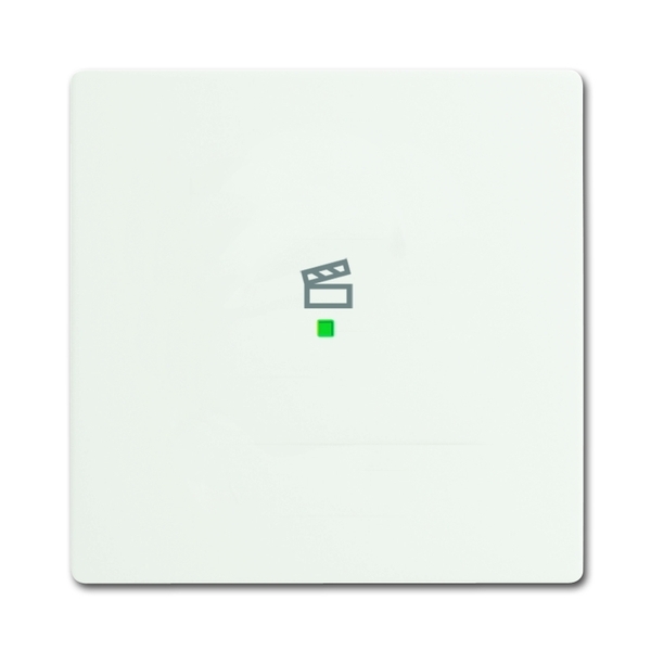 KLAWISZ SCENA 1-KROTNY -FREE@HOME, Future® linear, biały mat