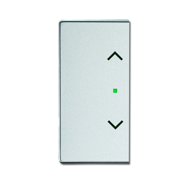 KLAWISZ ŻALUZJOWY 1/2- POŁOWA -FREE@HOME, Future® linear, aluminowo srebrny