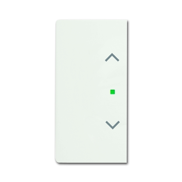 SRB-2-884^KLAWISZ ŻALUZJOWY 1/2- POŁOWA, Future® linear, biały mat