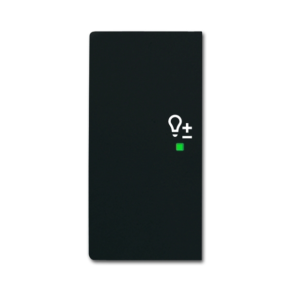 KLAWISZ 1/2- POŁOWA LEWA ŚCIEM. -FREE@HOME, Future® linear, czarny mat