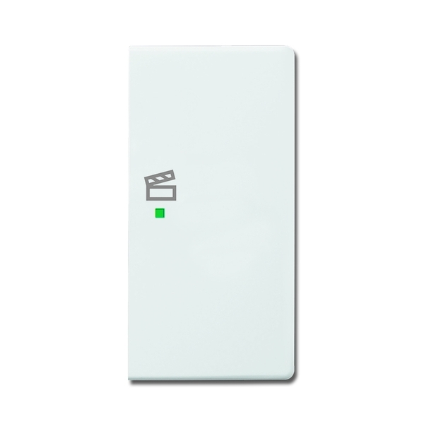 KLAWISZ 1/2- POŁOWA PRAWA SCENA -FREE@HOME, Future® linear, Solo®, Solo® carat, biały