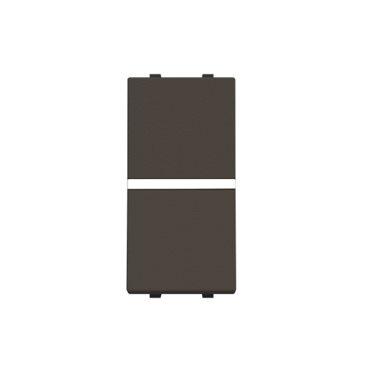 N2101 AN^ŁĄCZNIK POJ. 1MODUŁOWY (MECH.+KLAW.) -ZENIT-ANTRACYT, antracyt