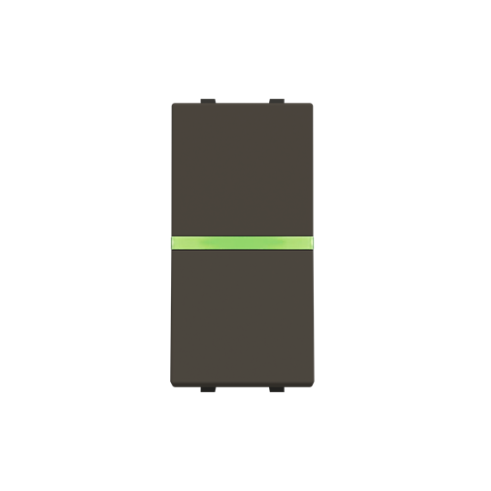 N2104.5 AN^PRZYCISK KONTRONLY 1-MODUŁOWY -ZENIT-ANTRACYT, antracyt