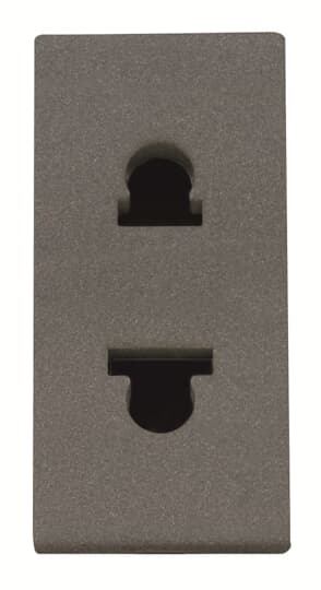 N2135 AN^GNIAZDO EURO / AMERICAN 2M -ZENIT-ANTRACYT, antracyt