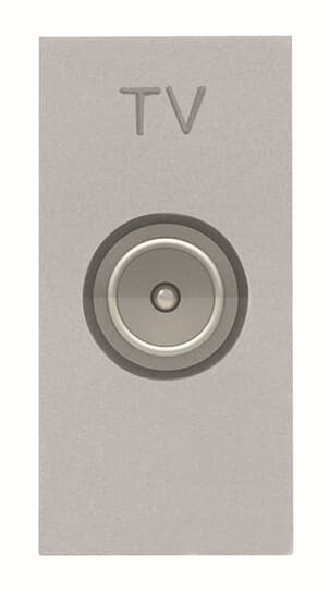 N2150.7 PL^MECHANIZM GNIAZDA TV -ZENIT-SREBRNY, srebrny