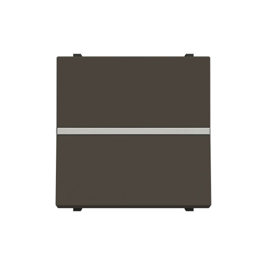 N2204.6 AN^PRZYCISK ROZWIERNY 2-MODUŁOWY -ZENIT-ANTRACYT, antracyt