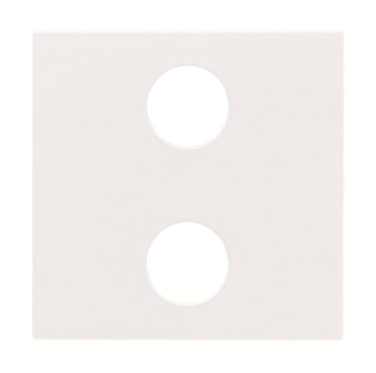 N2221.2 BL^POKRYWA PRZYCISKU 1/2 KNX -KNX-BIAŁY, biały