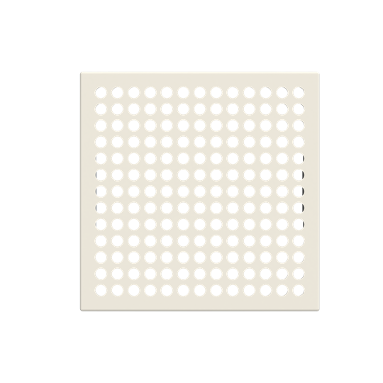 N2229 BL^POKRYWA GŁOŚNIKA 2” -ZENIT-BIAŁY, biały