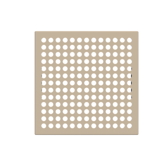 N2229 CV^POKRYWA GŁOŚNIKA 2” -ZENIT-SZAMPAŃSKI, szampański