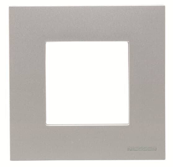 N2271.1 PL^RAMKA 1-KROTNA BASIC -ZENIT-SREBRNY, srebrny