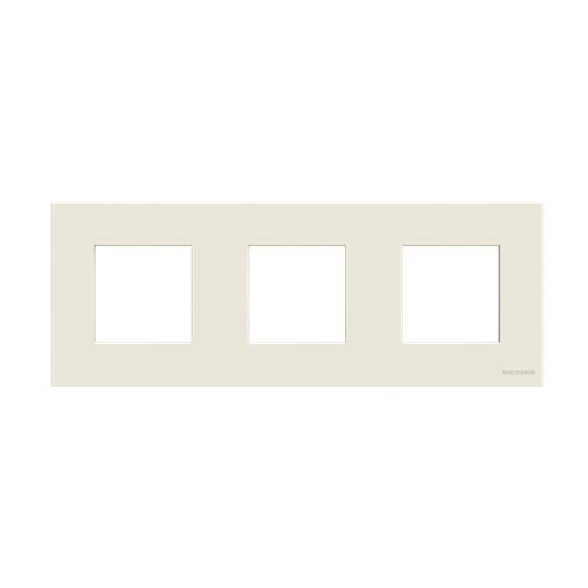 N2273 BL^RAMKA 3-KROTNA -ZENIT-BIAŁY, biały