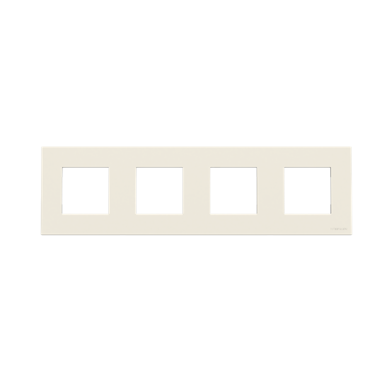 N2274.1 BL^RAMKA BASIC 4-KROTNA 2+2+2+2-MOD -ZENIT-BIAŁY, biały