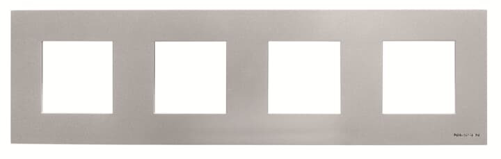 N2274.1 PL^RAMKA 4-KROTNA BASIC -ZENIT-SREBRNY, srebrny