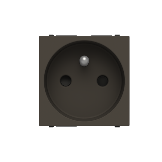 N2287.6 AN^GNIAZDO Z BOLCEM, PRZESŁONAMI 2P+Z -ZENIT-ANTRACYT, antracyt