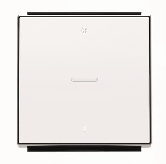 KLAWISZ Z OKIENKIEM I SYMBOLEM ON/OFF,1-, biały mat