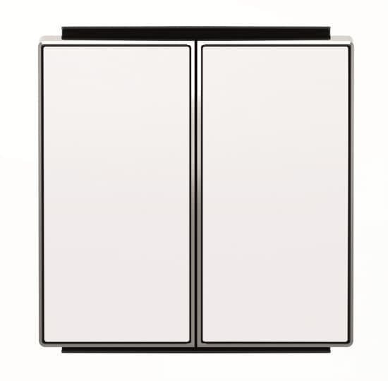 KLAWISZ 2-KROTNY, biały mat