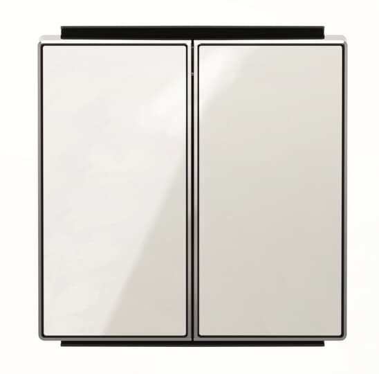 KLAWISZ 2-KROTNY, białe szkło