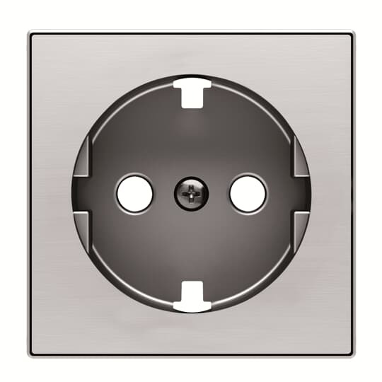 POKRYWA GNIAZDA SCHUKO, PŁASKA, stal szlachetna