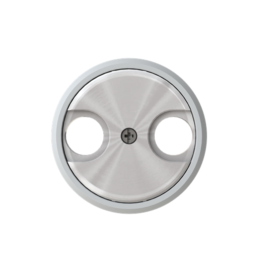 POKRYWA GNIAZDA R-TV/SAT, chrom