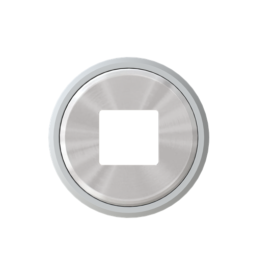 POKRYWA ŁADOWARKI USB, chrom