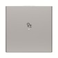 KLAWISZ ŚCIEMNIACZA 1-KROTNY, srebrny