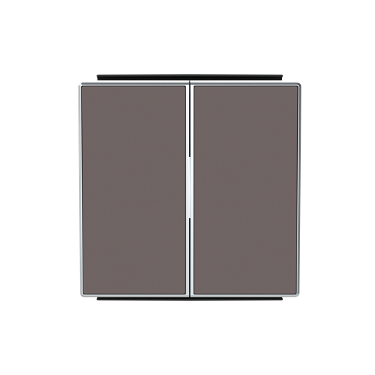 KLAWISZ 2-KROTNY Taupé, taupe